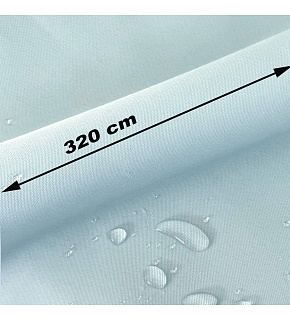 Nepremokavá látka Oxford Teflon, šírka 320 cm, svetlo-modrá