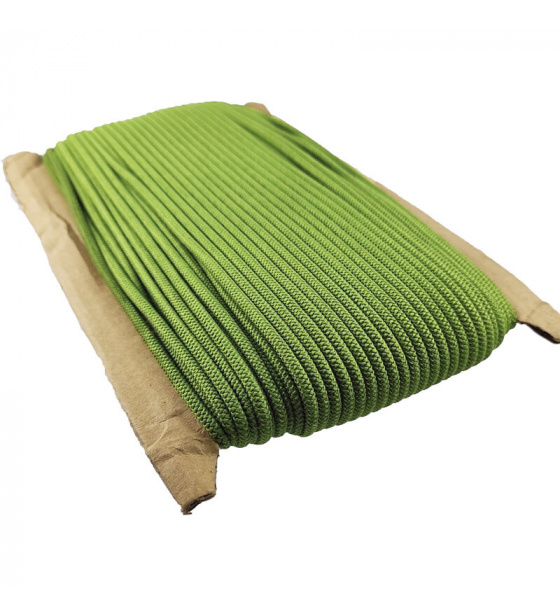 Guľatá guma 3 mm, farba zelená, balenie 50 m