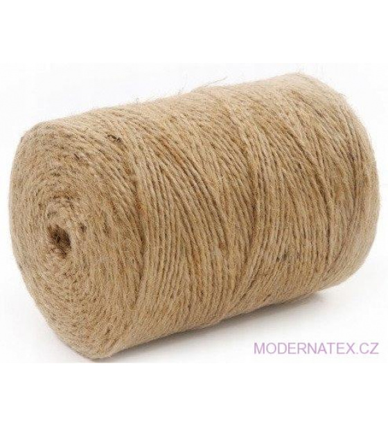 Lněný stáčený provázek 150x5 SN, 250gr, navín 330m