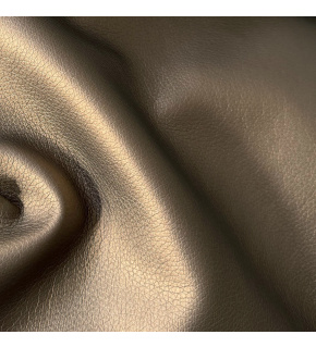 Ekokoža Soft glazovaná, farba Hnedá, metráž 140 cm