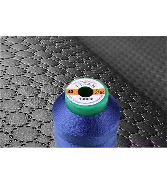Šicí nitě TYTAN 40 1000 m  modré barva  2784 