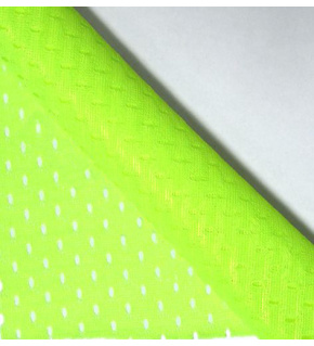 Polyesterová elastická sieťovina 2x2 mm, farba žltá neo