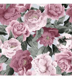 Velúrová poťahová látka s potlačou vzor 401067-102