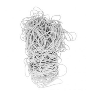 Guľatá guma 3 mm,farba biela