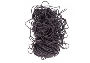 Guľatá guma 3 mm, farba grafitová