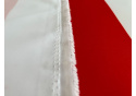 Nepremokavá látka, farba červené prúžky, metráž 160 cm     