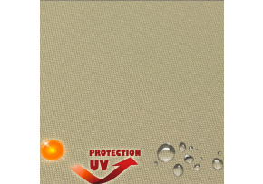 Látka s vysokou odolnosťou proti UV/WR žiareniu, farba béžová