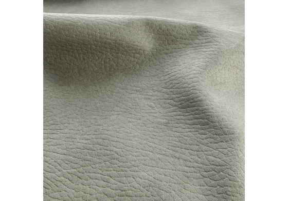 Eco-leather Largo Light Grey, upholstery fabric on a backing, coarse, by the meter