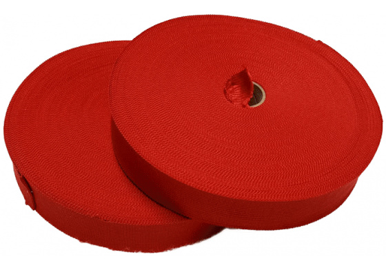 Lemovací proužek  PES 30 mm  barva červená