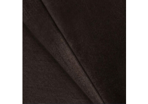 Velúrová poťahová látka Velluto 6, farba kávová, metráž 145 cm