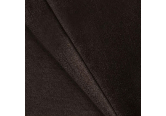 Velurová potahová látka Velluto 6 Espresso