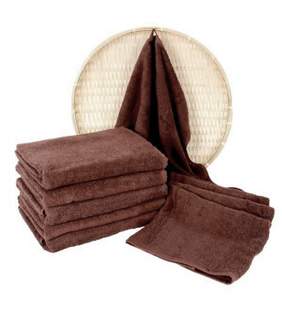 Froté osuška 70x140 cm, barva Hněda