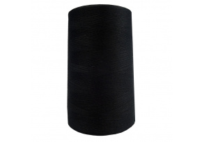 Niť VIGA 80 do overlocku, 5000 m farba čierna 1627