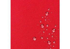 Nepremokavá látka Oxford 10, farba červená, metráž 160 cm   