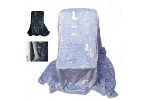 Deka svietiaca obloha, farba svetlo-modrá 150 x 200 cm