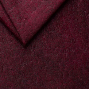 Velúrová poťahová látka Infinity 7, farba rubínová červená, metráž 142 cm  