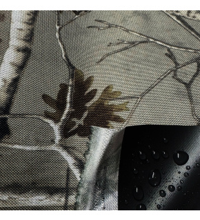 Nepremokavá látka Kodura jeseň 03 farba hnedá, metráž 150 cm