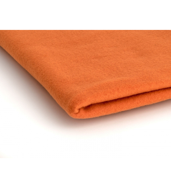 Microfleece farba pomarančová 26