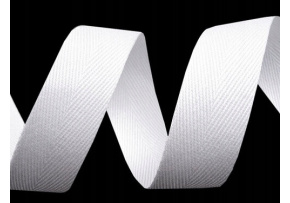 Lemovací prúžok bavlnený 30 mm farba biela Lemovací prúžok bavlnený 30 mm farba biela