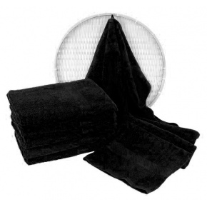 Darsi froté uterák 50x100 cm, farba čierna