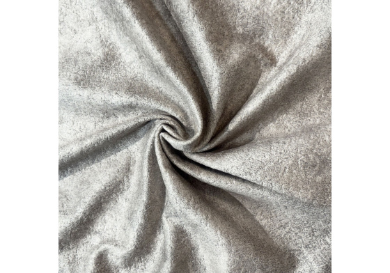 Velvet upholstery fabric, Infinity, Pearl