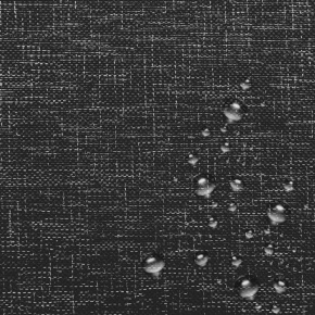 Nepremokavá látka imitujúca ľan 01, farba čierna, metráž 160 cm 