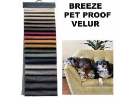 Vzorkovník velúrových látok Breeze