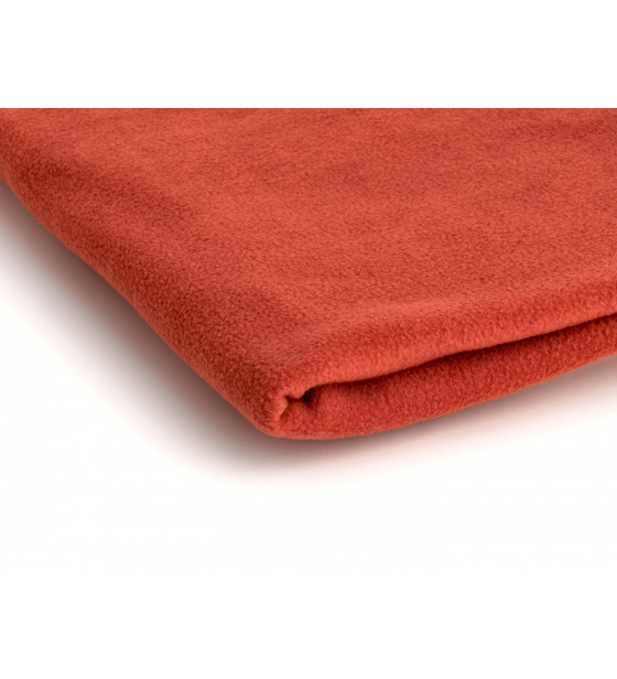 Microfleece farba červená 28