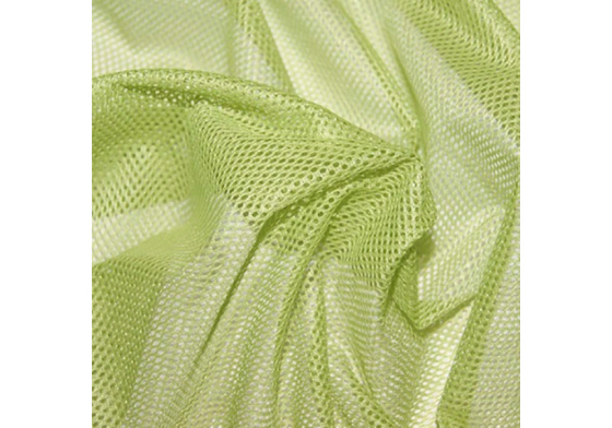 Polyesterová elastická síťovina barva zelená, oko 2x2 mm