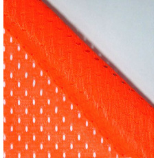 Polyesterová elastická sieťovina 2x2 mm, farba oranžová neo