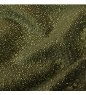 Nepremokavá látka Oxford 18, farba tmavo-olivová, metráž 160 cm    