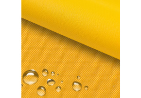 Nepremokavá látka Kodura 40, farba žltá, metráž 150 cm    