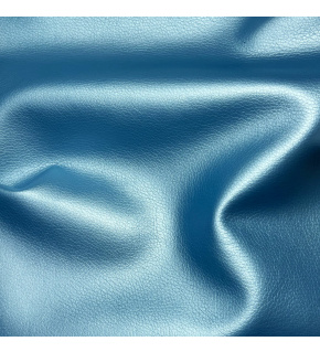 Ekokoža Soft glazovaná, farba Modrá, metráž 140 cm