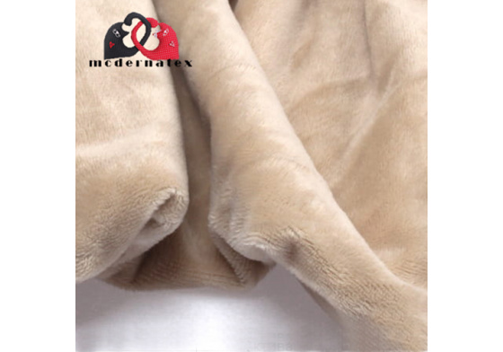 Minky mikroplyš jednobarevné barva béžová