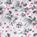 Bavlnená látka vzor kvetiny KT, metráž 160 cm   